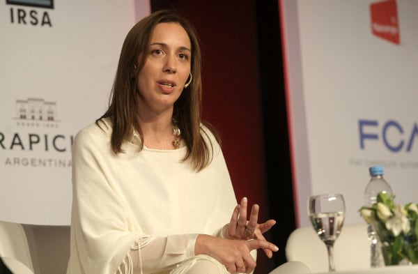 "Todavía la provincia está quebrada”, justificó Vidal.