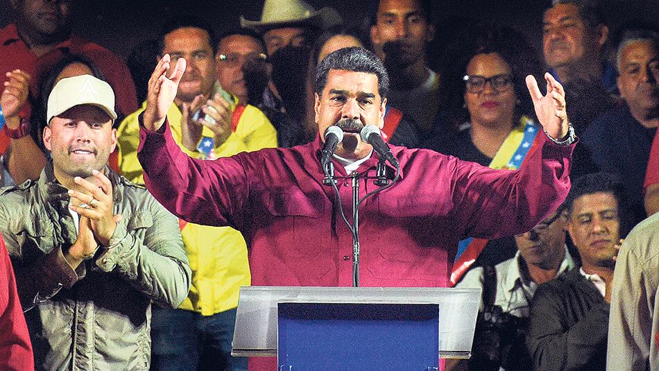 “Voy a responder a la confianza que me dio el pueblo”, resaltó Maduro durante la noche del domingo.