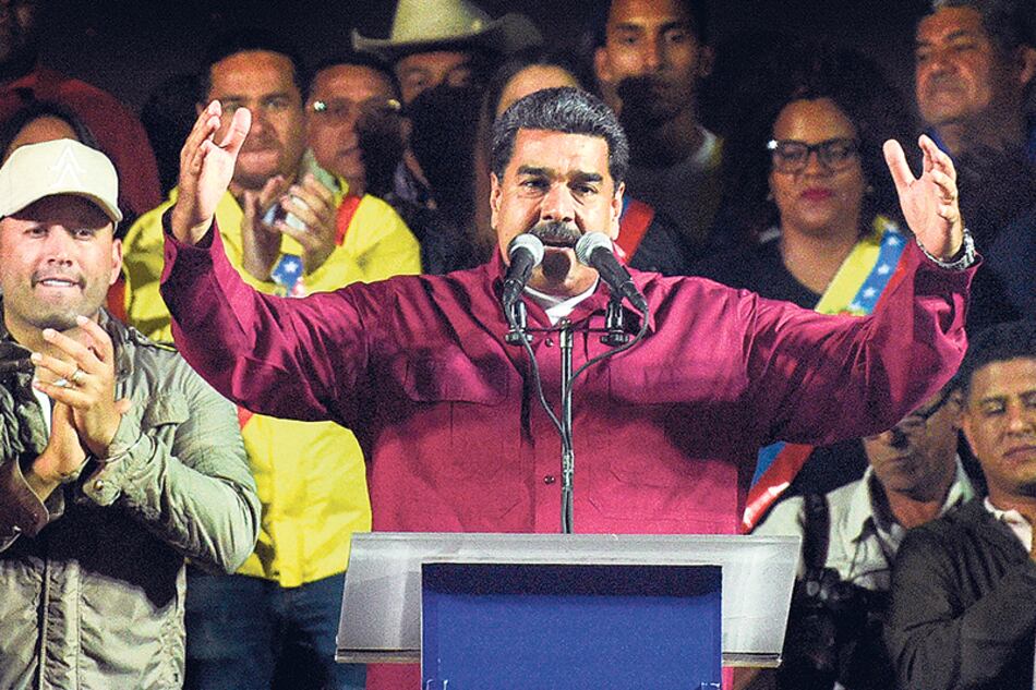 “Voy a responder a la confianza que me dio el pueblo”, resaltó Maduro durante la noche del domingo.