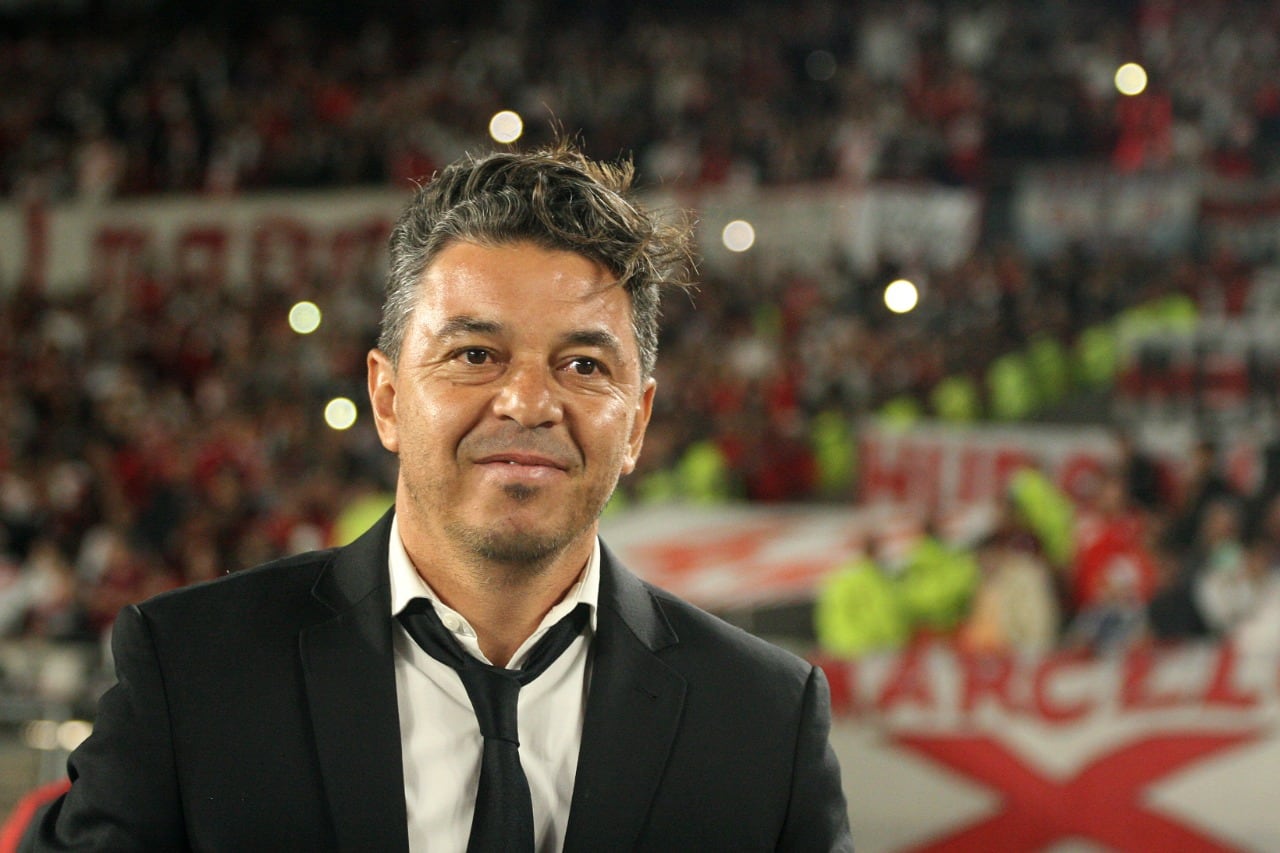 El Muñeco Gallardo, DT y gloria del River Plate.