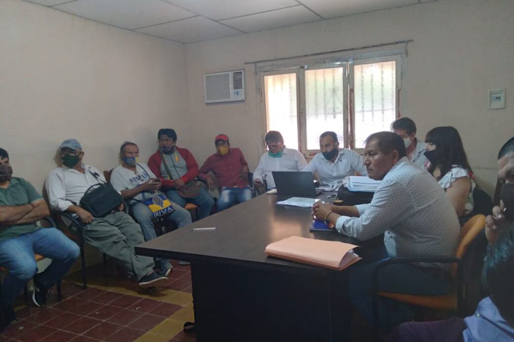 La sesión de ayer, con Nerón a la derecha