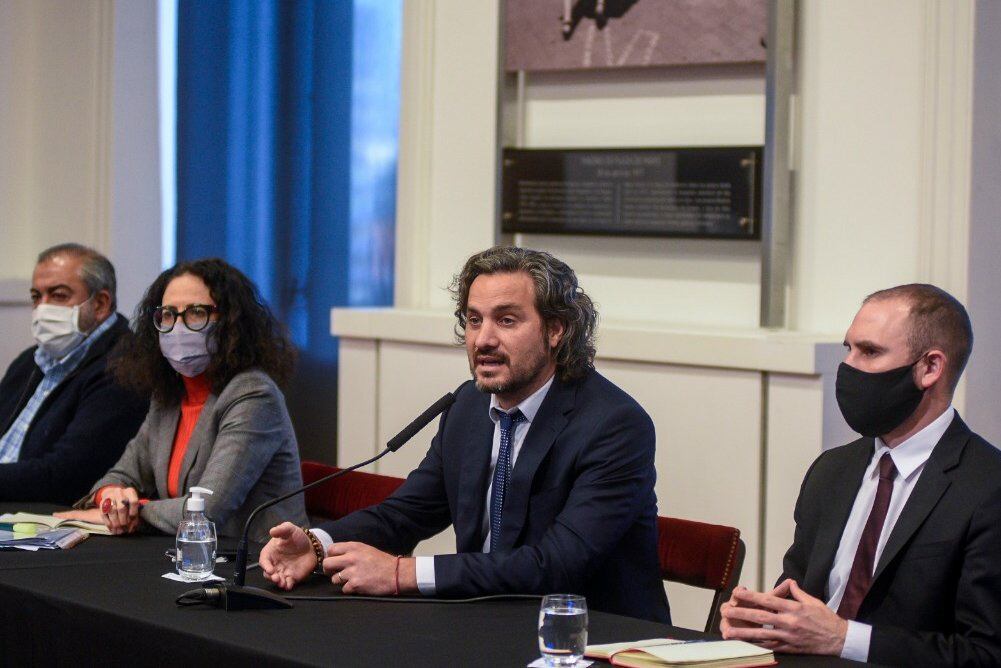Daer, Todesca, Cafiero y Guzmán, en la reunión conjunta