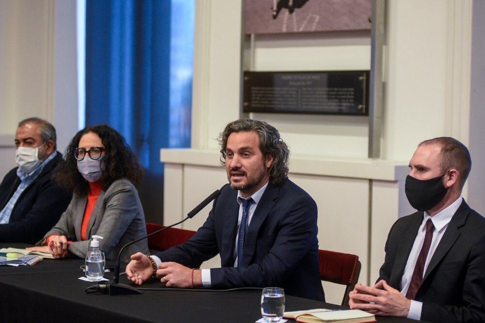 Daer, Todesca, Cafiero y Guzmán, en la reunión conjunta