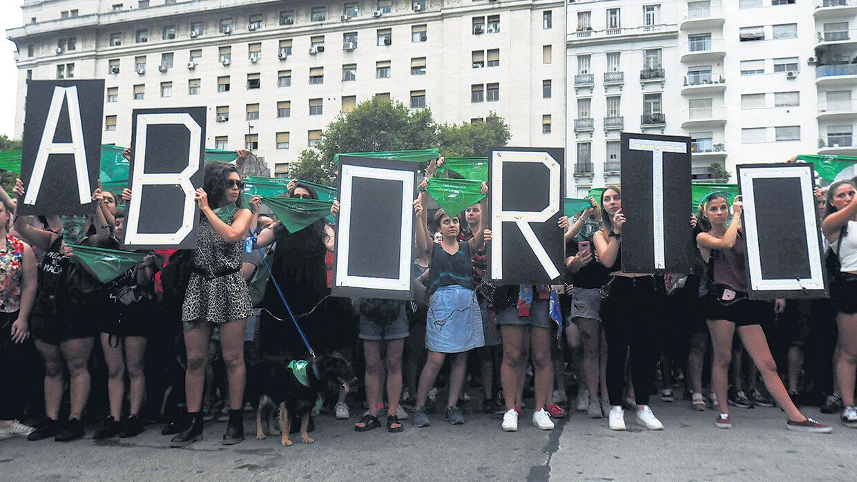 La marcha por al aborto del lunes pasado sorprendió al Gobierno por su magnitud.