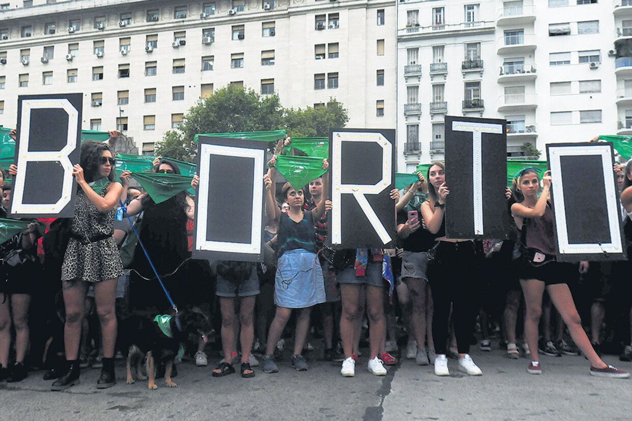 La marcha por al aborto del lunes pasado sorprendió al Gobierno por su magnitud.