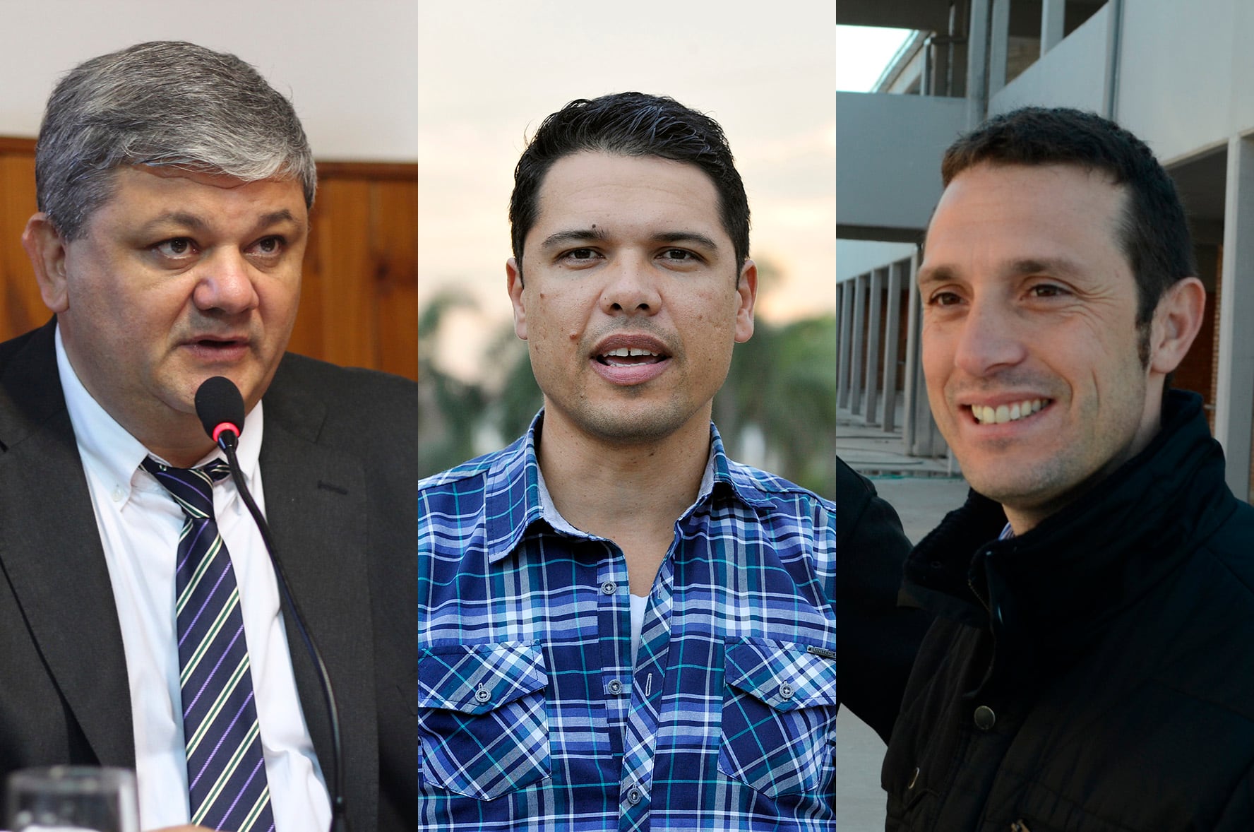 Ricci, Barreto y Corsalini, de distintos partidos, comparten la preocupación por los fondos.