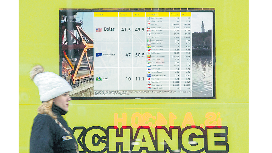 En bancos, la cotización fue más elevada que en casas de cambio.