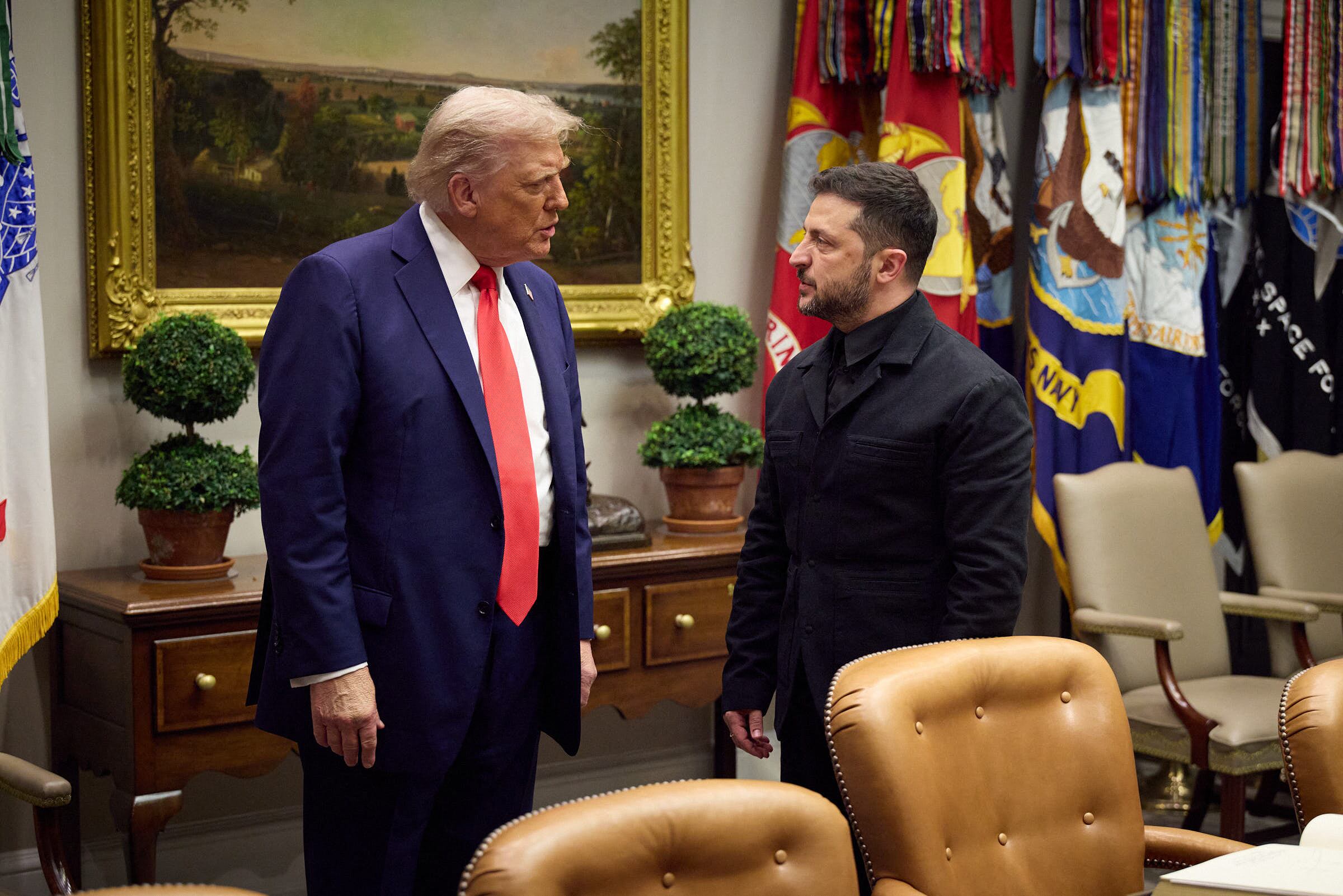 Trump insistió en que es necesario debatir el "intercambio de territorios", una propuesta lanzada por Putin y rechazada por Zelenski