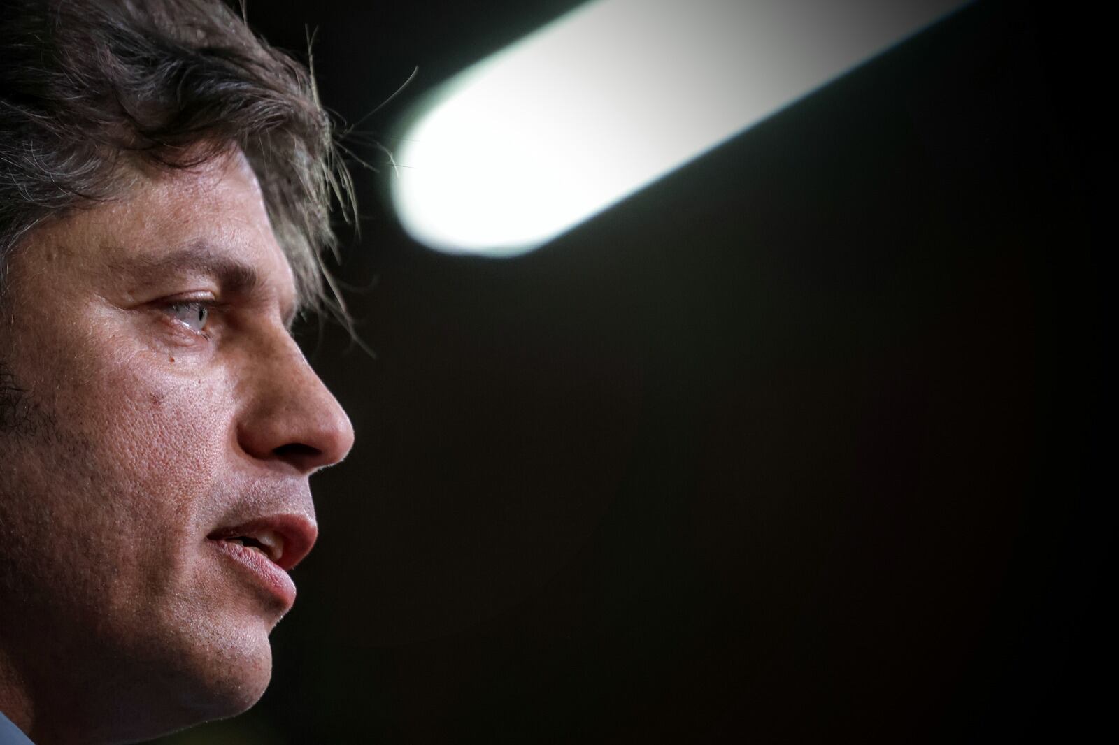 Kicillof arremetió contra la ley de Milei. 