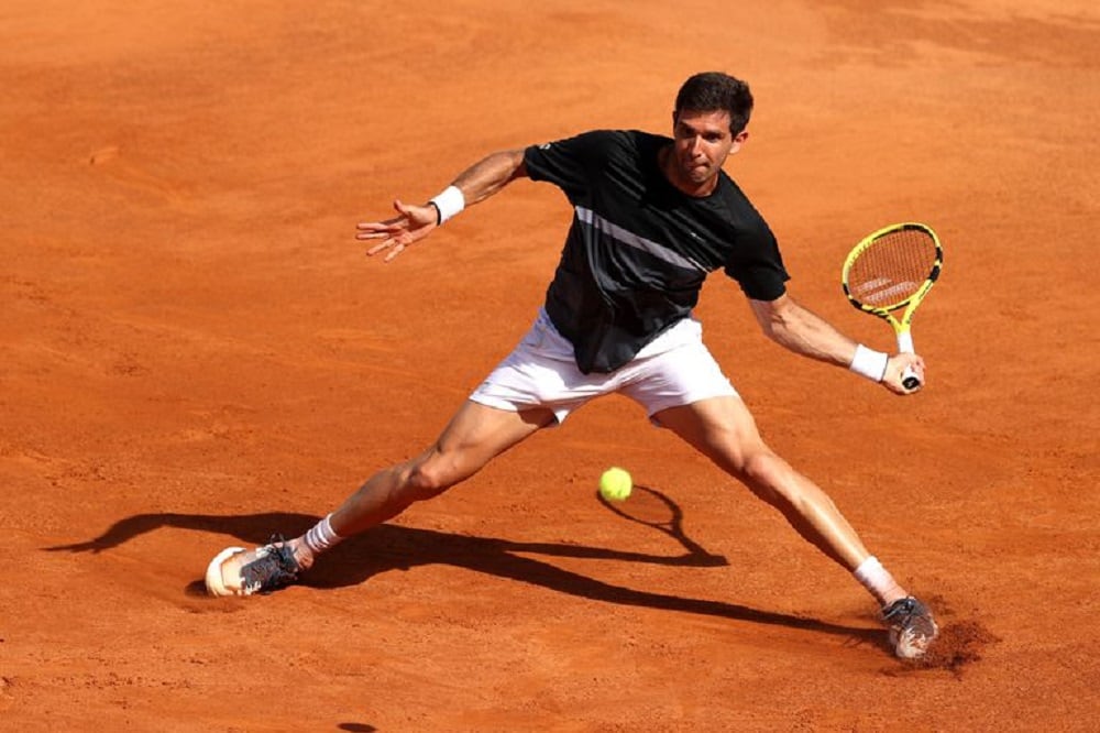 Federico Delbonis está regresando a su mejor versión en el circuito