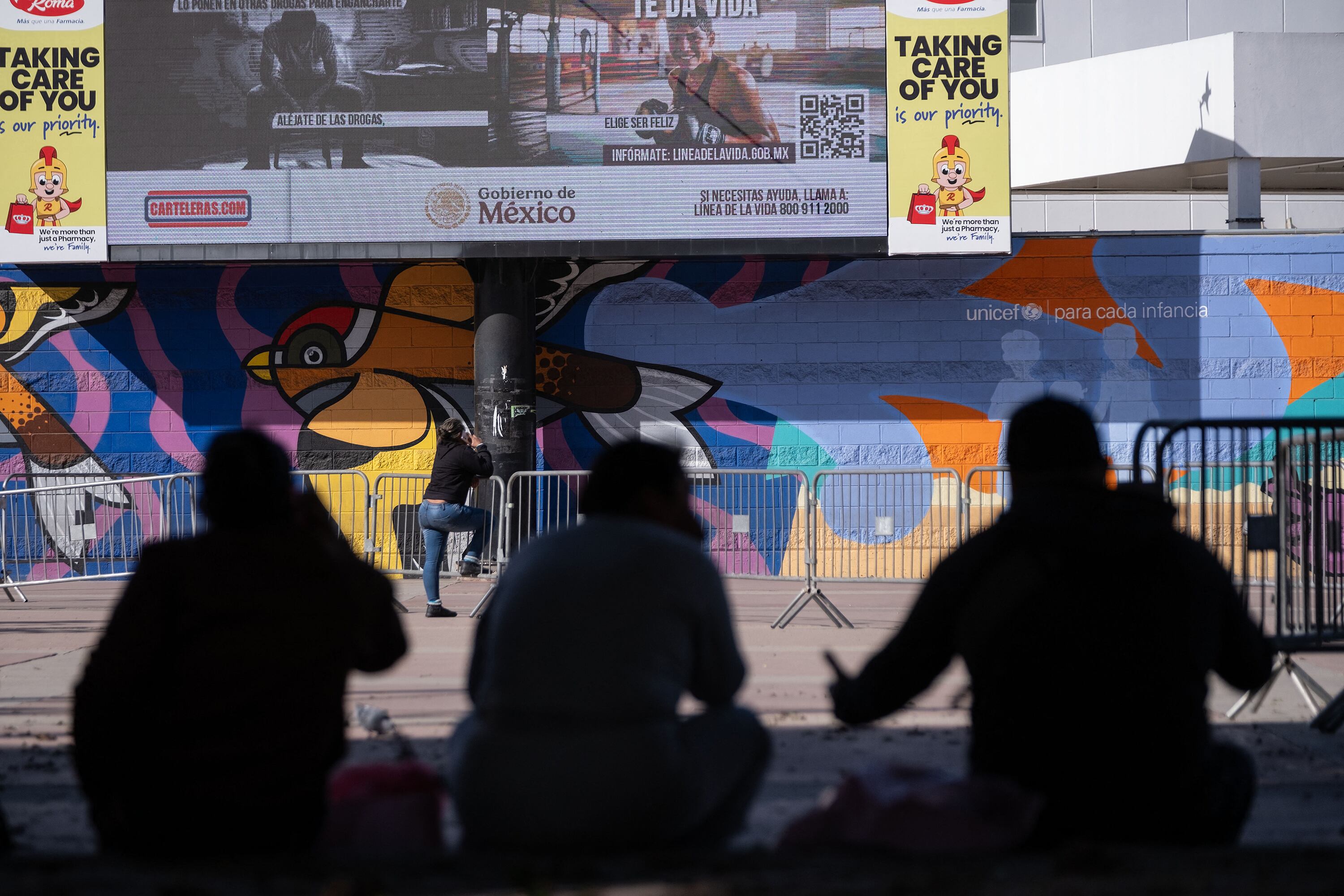 El cruce fronterizo El Chaparral, en Tijuana, solía estar abarrotado de solicitantes de asilo