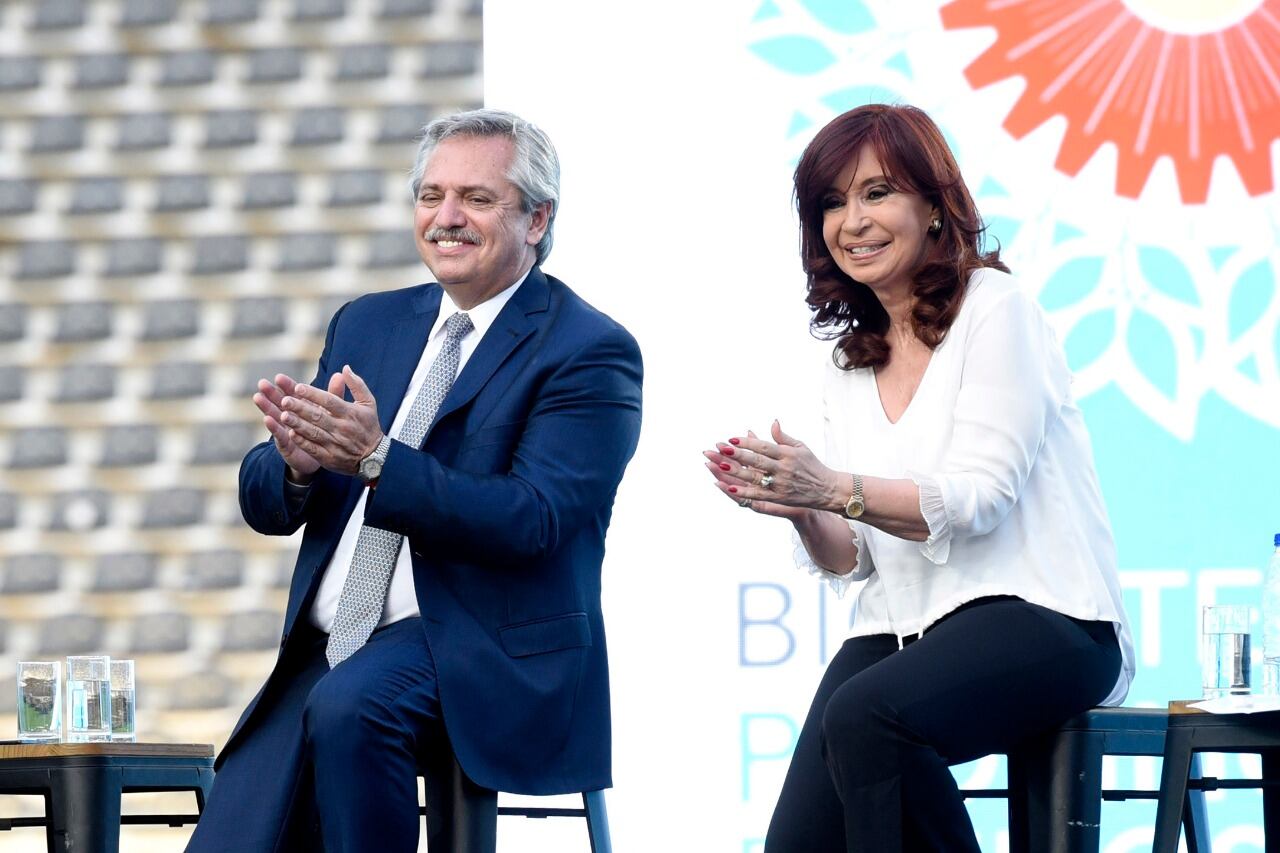 Alberto Fernández y Cristina Kirchner.