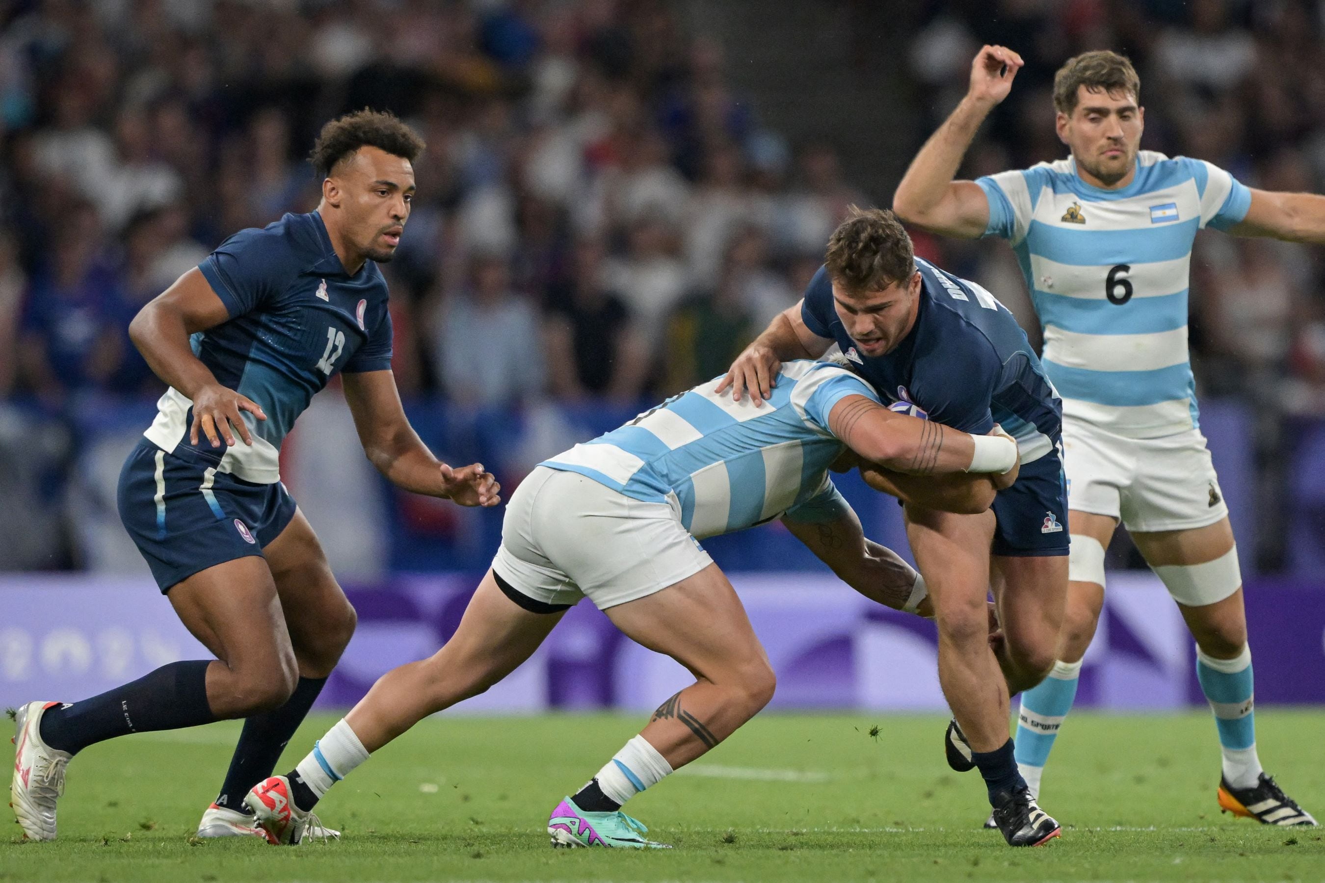 El seleccionado argentino de rugby perdió con Francia y jugará por el quinto puesto