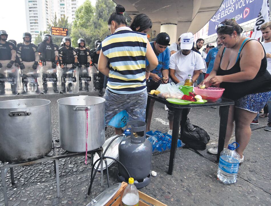 La protesta tuvo un saldo positivo para los movimientos que agrupan a los trabajadores informales.
