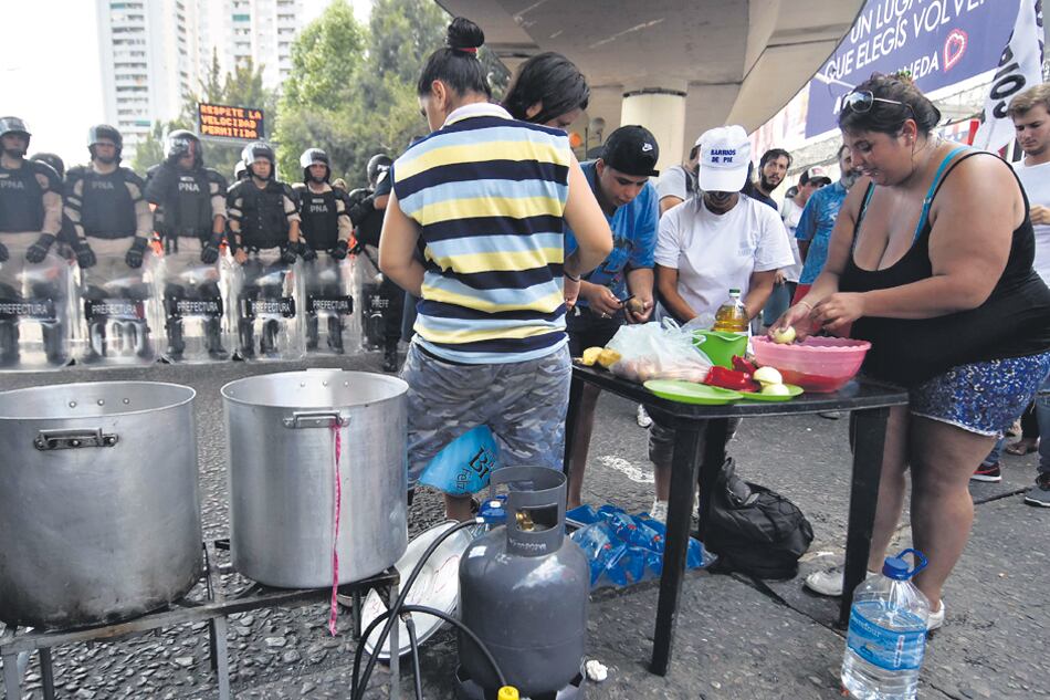 La protesta tuvo un saldo positivo para los movimientos que agrupan a los trabajadores informales.