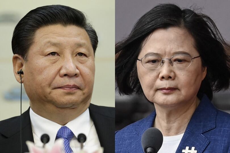 Irreductibles: Presidente Xi Jinping y presidenta Tsai Ing-wen.