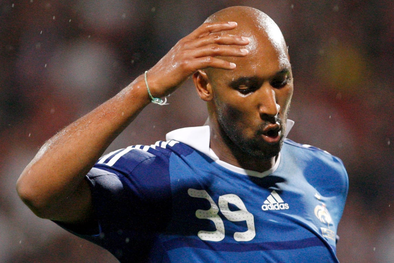 Nicolas Anelka, el malhumorado que vistió 13 camisetas distintas.
