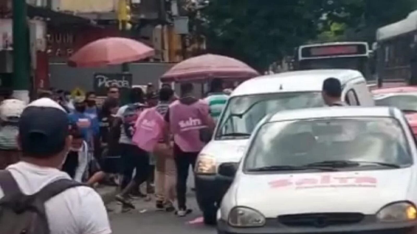 Operativo de inspectores de la municipalidad de Salta