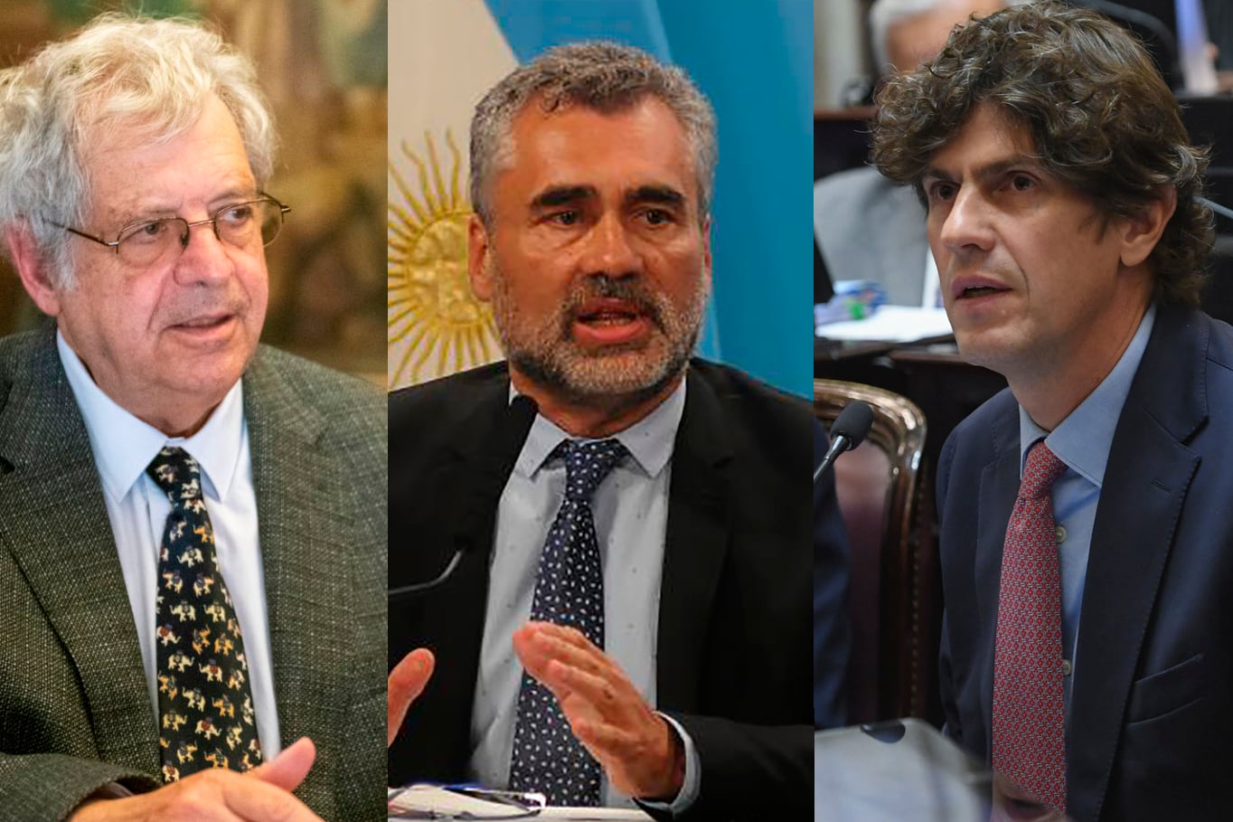 Gabriel Rubinstein, Alejandro Vanoli y Martín Losteau. Tres miradas sobre las medidas de emergencia