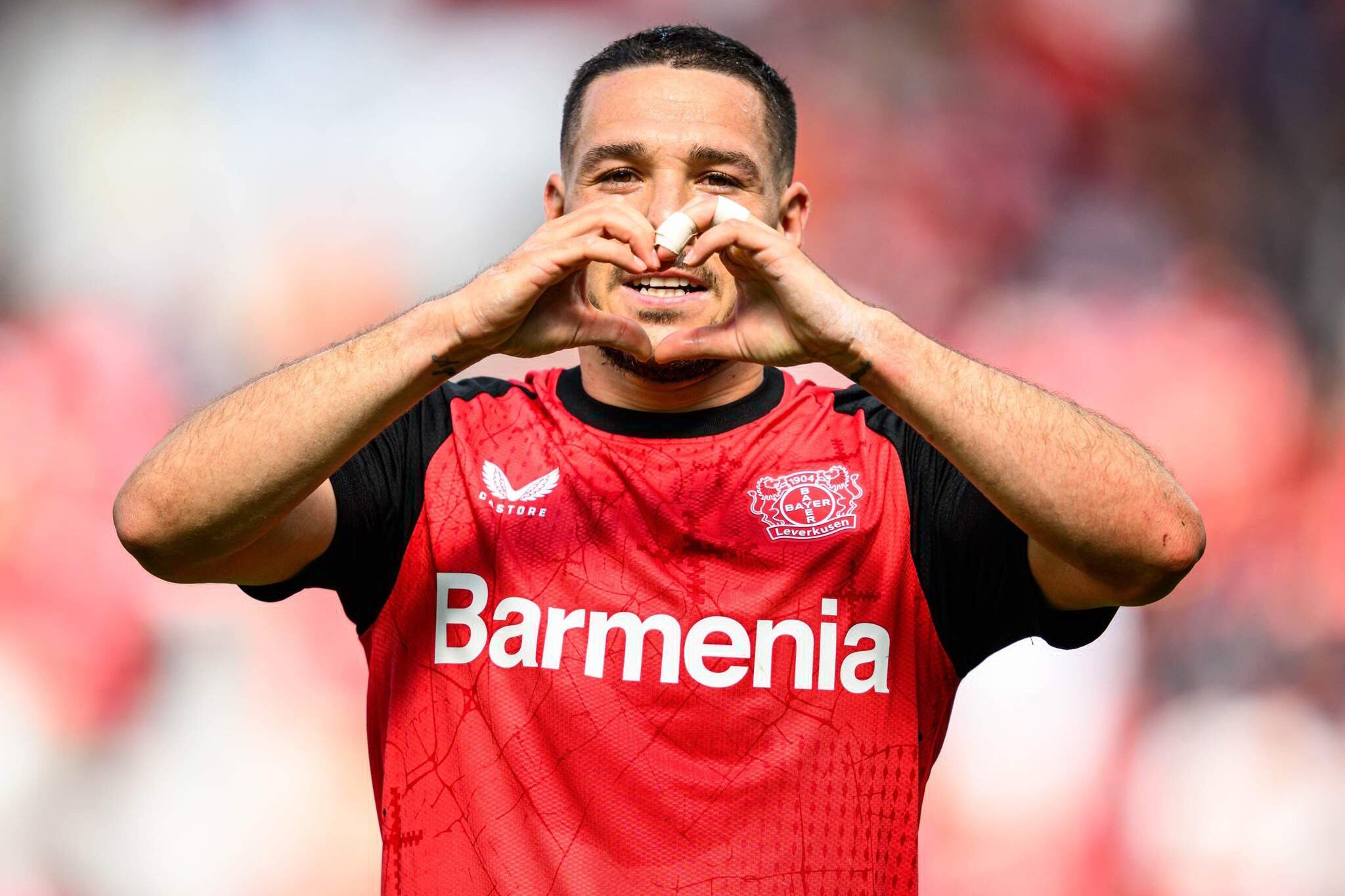 Emiliano Buendía, jugador de Bayer Leverkusen