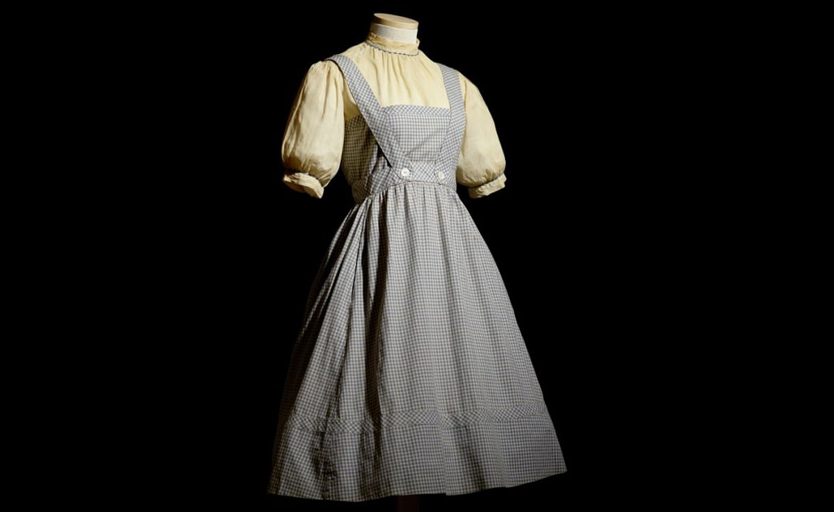 El vestido que usó Judy Garland en 1939
