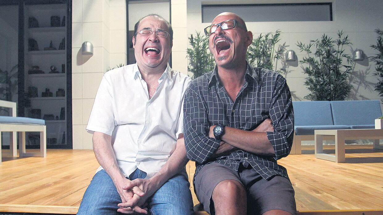 Jorge Suárez y Carlos Belloso, dos actores notables para uno de los estrenos del año.