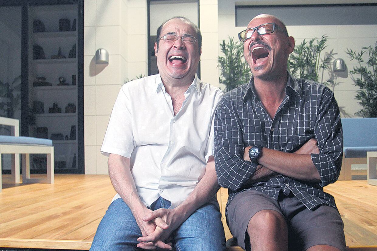 Jorge Suárez y Carlos Belloso, dos actores notables para uno de los estrenos del año.