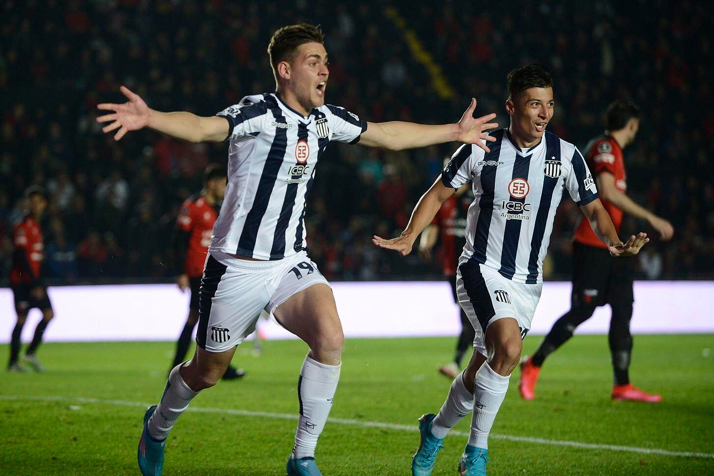 Girotti, suplente en la ida, abrió la cuenta para Talleres