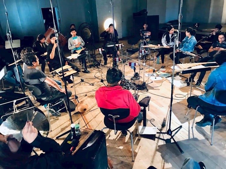 La orquesta tiene 25 integrantes, de entre 17 y 25 años.