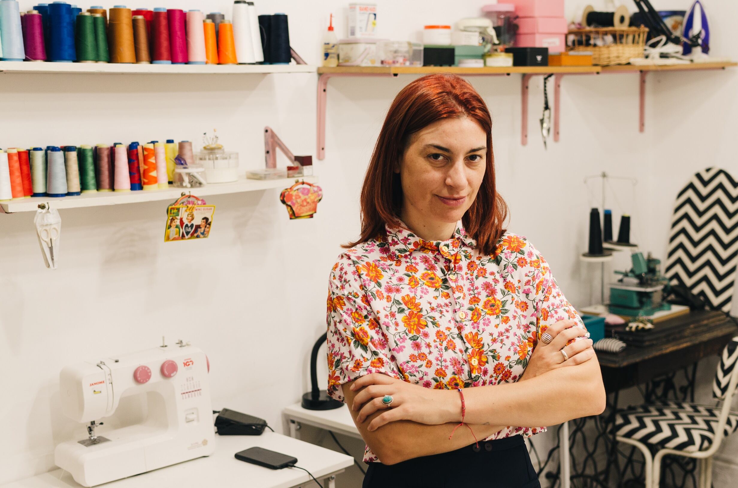 Anita Q se convirtió en influencer de la moda lenta.