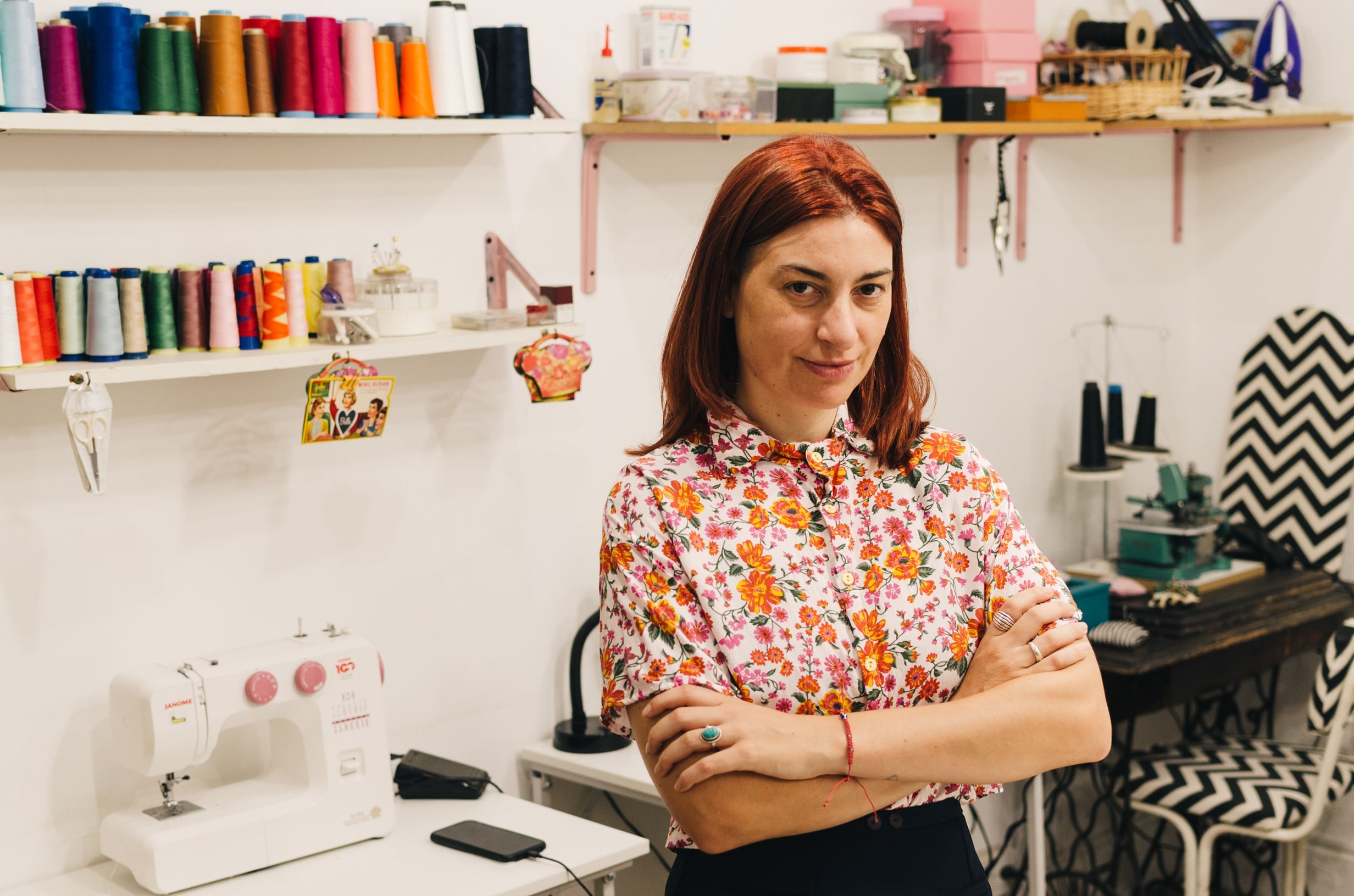 Anita Q se convirtió en influencer de la moda lenta.