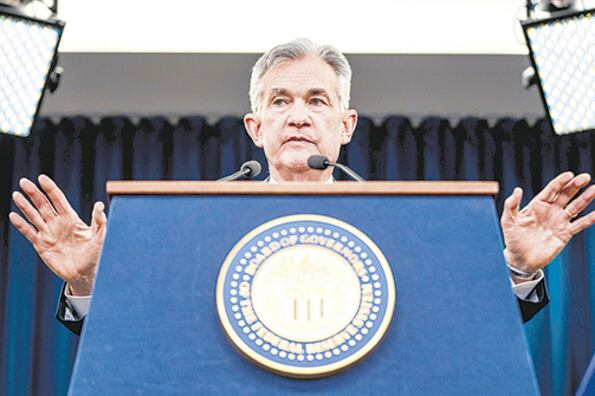 Jerome Powell, titular de la Reserva Federal, dijo que en 2019 habrá solo dos subas de la tasa.