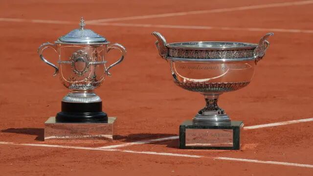 Trofeos de Roland Garros.