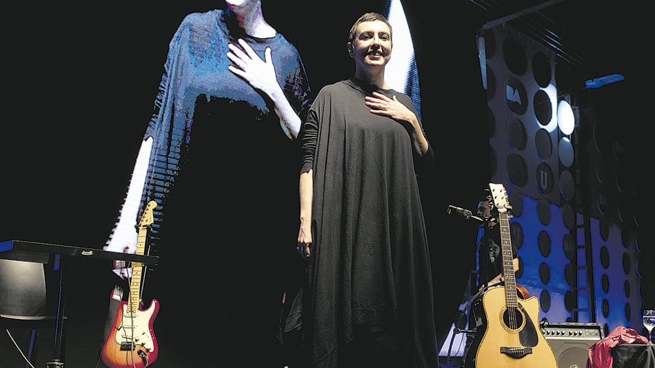 Además del concierto, Calcanhotto vino a dar un workshop de escritura y composición de canciones.