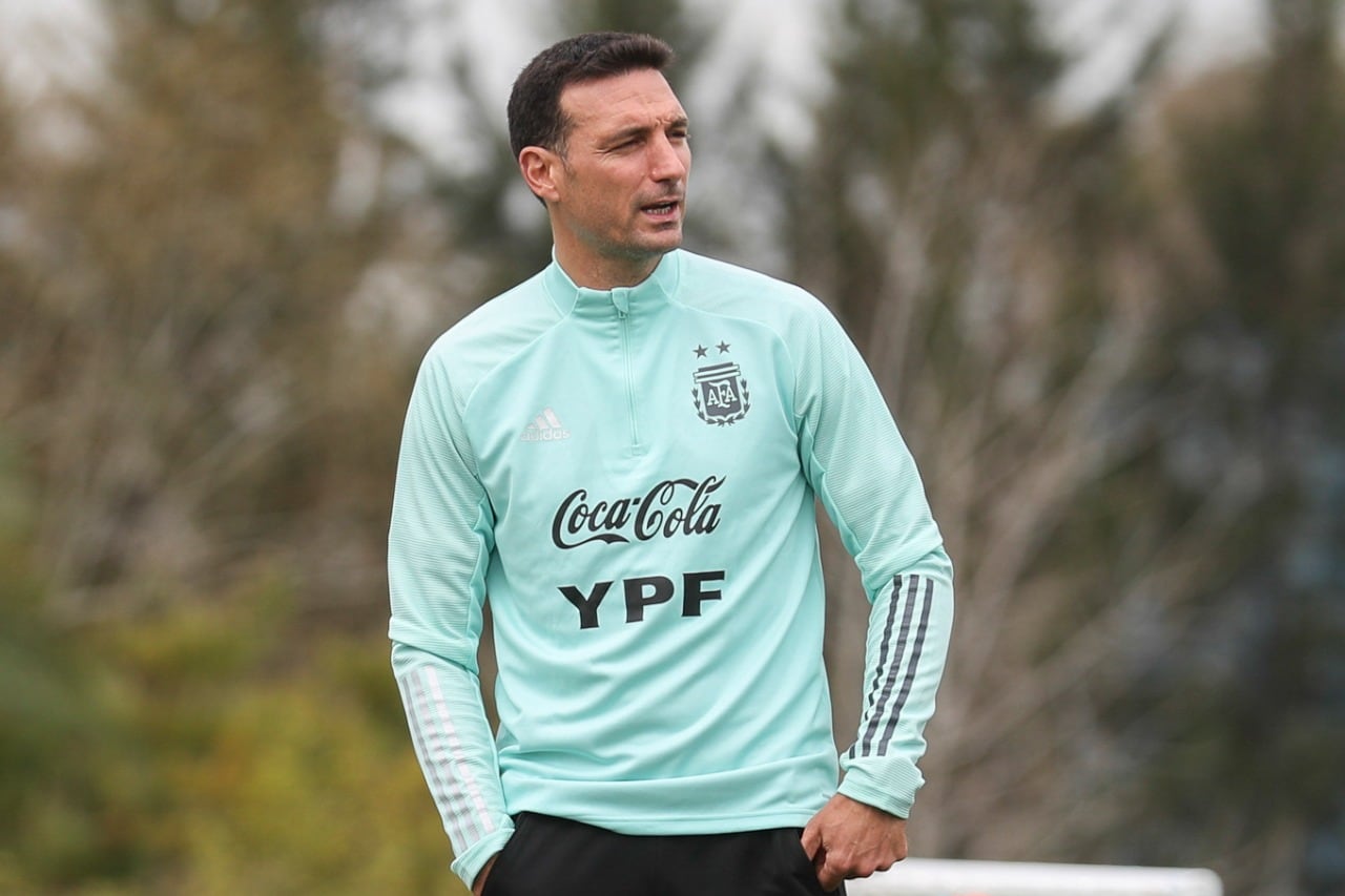 El seleccionador argentino Lionel Scaloni