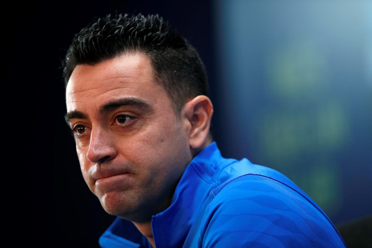 Xavi Hernández, entrenador del Barcelona