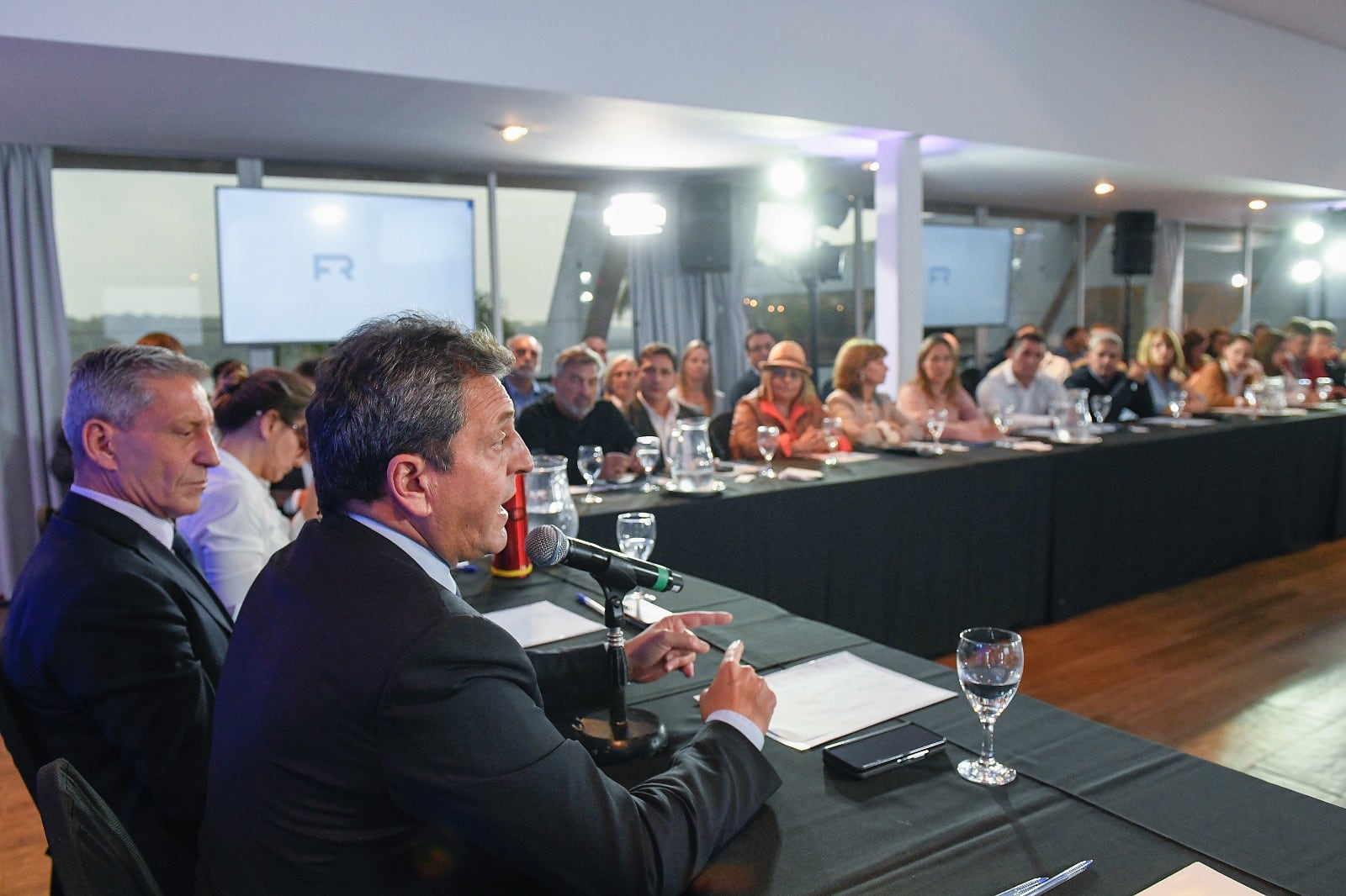 Sergio Massa preparado para ser protagonista ante los suyos.