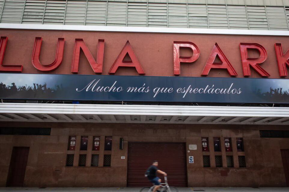 El Luna Park tiene casi cien años de existencia.