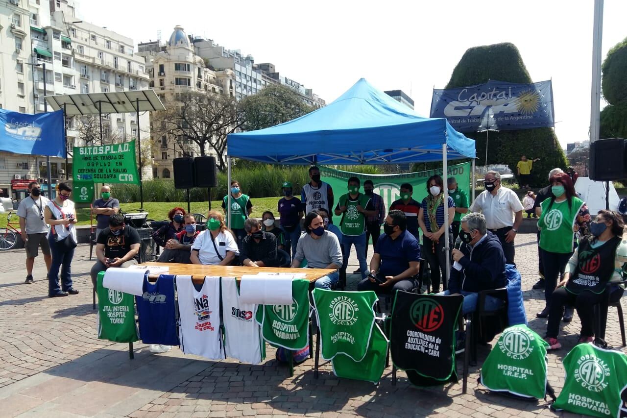 Es en el marco del plan de lucha lanzado por ATE.