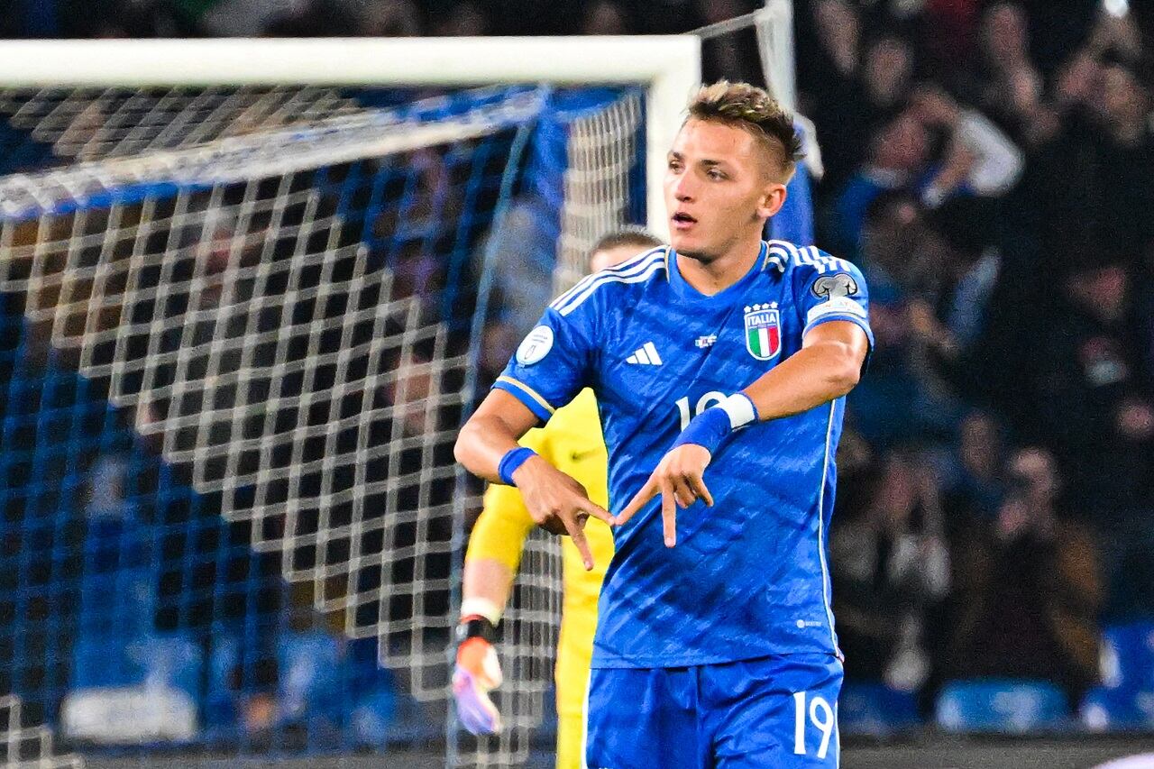 Mateo Retegui marcó en los dos partidos que jugó para Italia