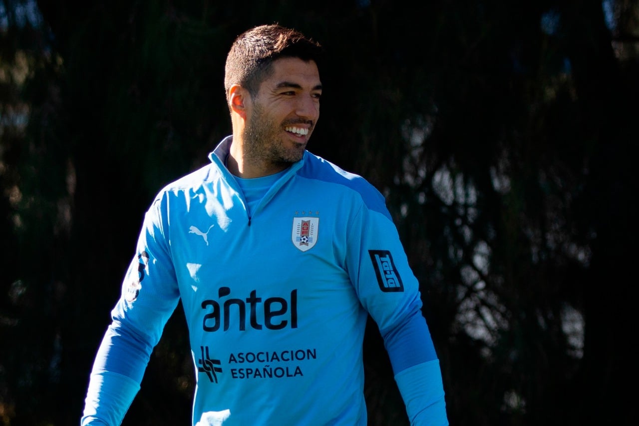 El delantero Luis Suárez