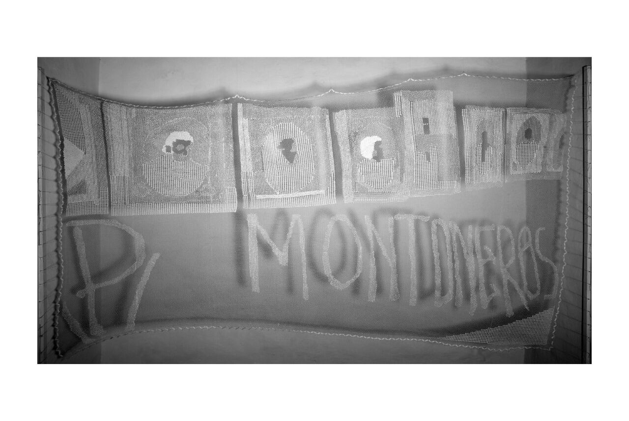 "Revés de trama", pieza de Carlota Beltrame.