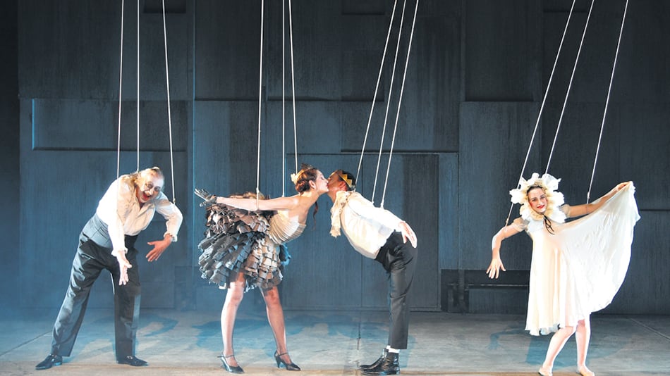 The Tiger Lillies perform Hamlet abrirá el FIBA esta noche en la Sala Martín Coronado del San Martín.