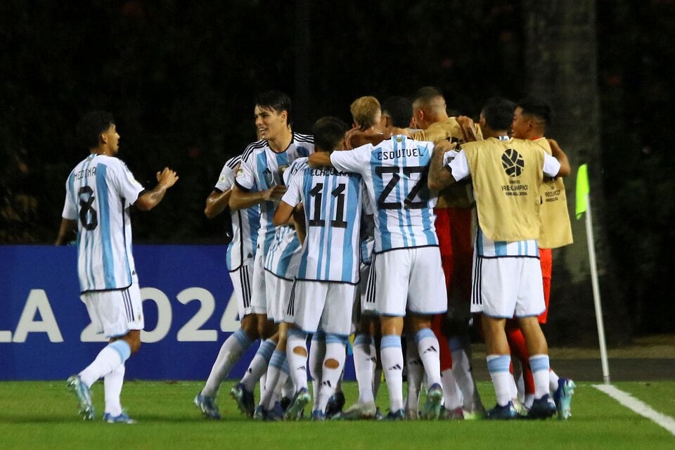 Argentina vs Venezuela hoy en el comienzo de la Fase Final del Preolímpico Sub 23