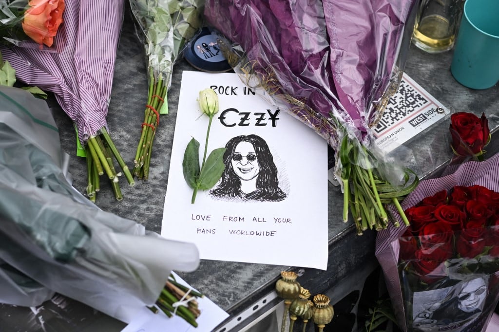 Las imágenes del masivo funeral de Ozzy Osbourne en Inglaterra