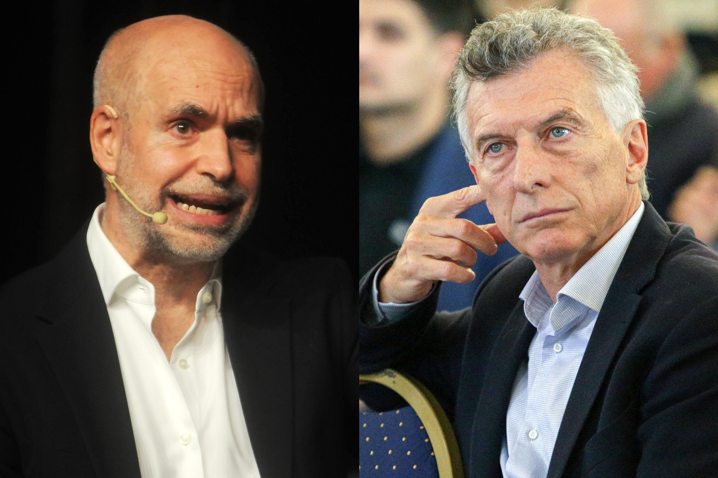 Rodríguez Larreta y Macri, enfrentados por el posicionamiento del PRO frente al gobierno de Milei.