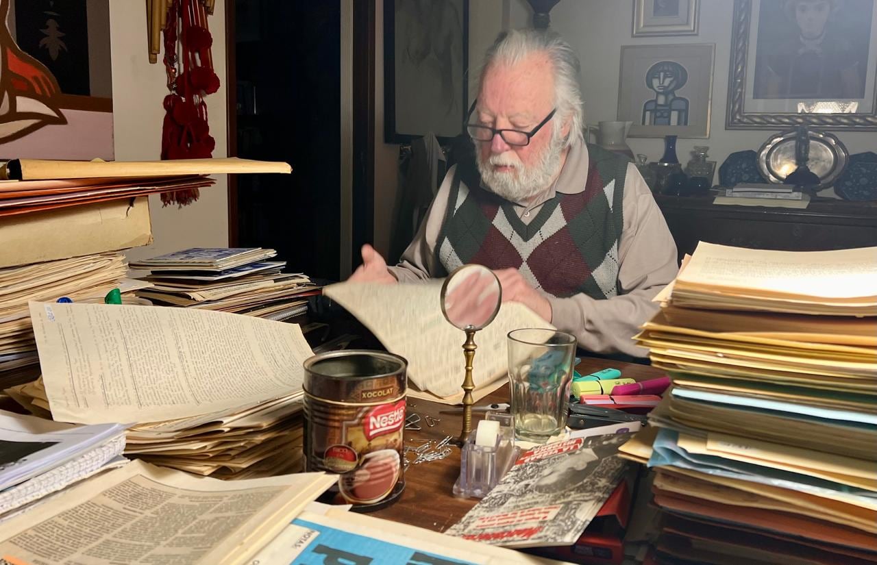 Roberto Baschetti, también autor de "Documentos de la resistencia peronista" y "Argentinos, judíos, rebeldes, revolucionarios", entre otros libros.