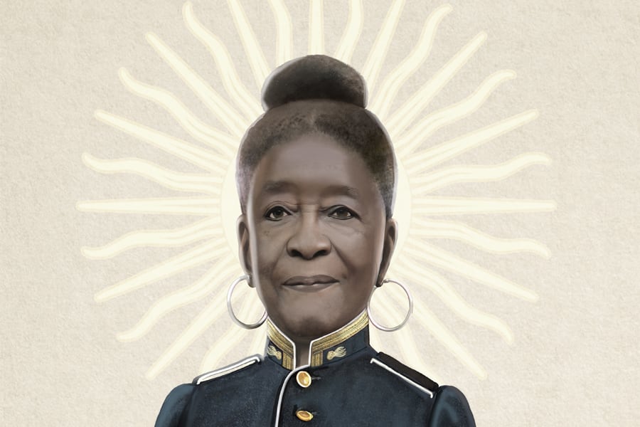 María Remedios del Valle Rosas por Marina Muñoz.