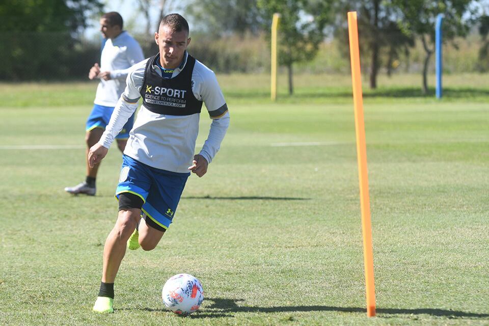 Marco Ruben trabajó esta semana para entrar en ritmo.