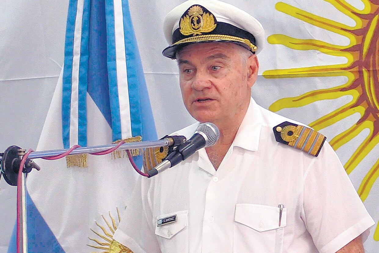 Carlos Martínez, subdirector de Comunicaciones de la Armada.